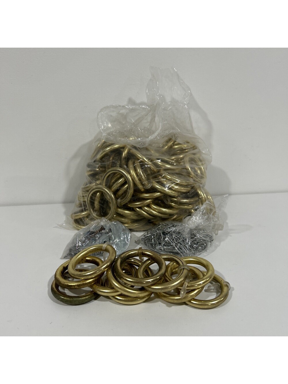 Vintage Curtain Ring Hardware Lot Crafting 2.29lbs